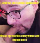 Andrew Meyer exposed as a faggot cocksucker online forever